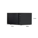 LG MH7235GPS Smart Inverter Microwave Oven with Quartz Grill, 32 Litre, 1200 W, Automatic Programs, 5 Power Levels, Crispy Microwave Plate Included - Smoke Black - 3