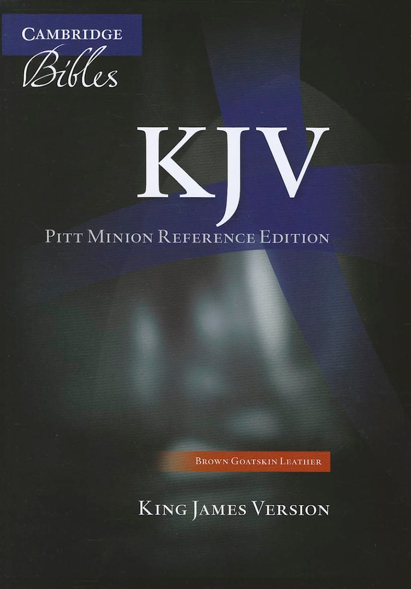 KJV Pitt Minion Reference Bible, Brown Goatskin Leather, … - 1