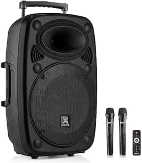 Vonyx VERVE-46 15-Inch Portable PA Speaker, 1000W Battery…