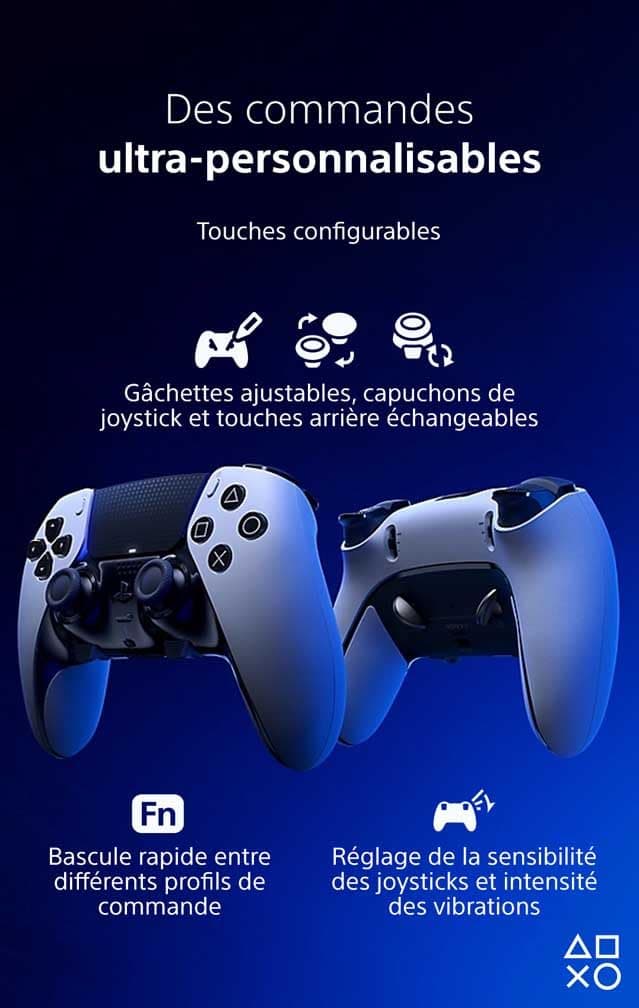 PlayStation DualSense Edge® Wireless Controller - 3
