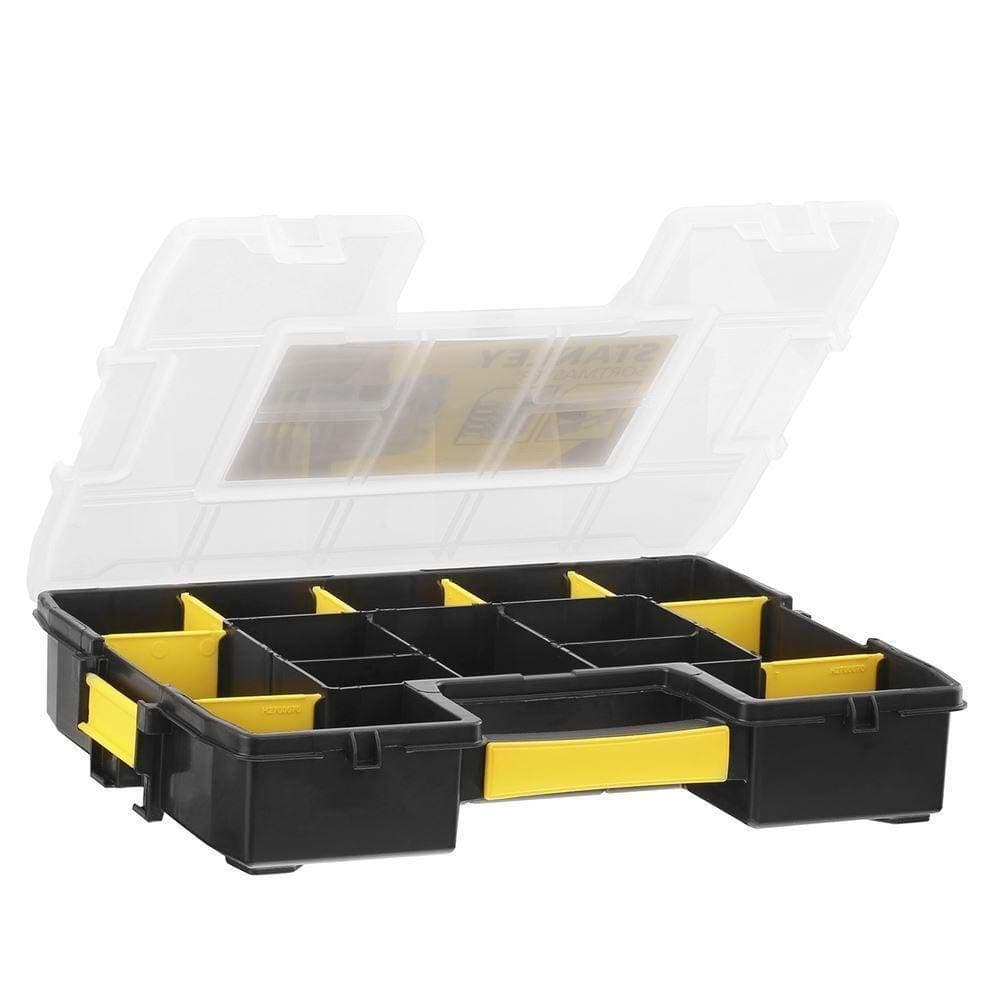 Stanley 1-97-483 Organizer "Sort Master Junior" with 14 compartments, Multicolor