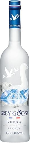 GREY GOOSE Premium French Vodka, 40% ABV, 150cl / 1.5L, Made in France using natural ingredients