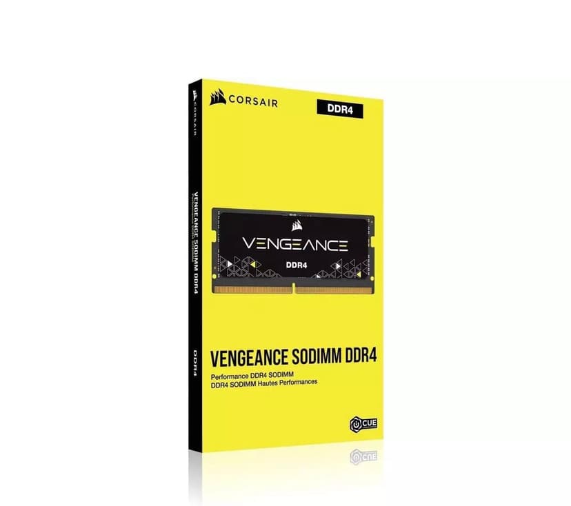 CORSAIR VENGEANCE SODIMM DDR4 RAM 16GB (1x16GB) Up to 3200MHz CL22-22-22-53 1.2V Intel AMD Laptop Notebook Memory - Black (CMSX16GX4M1A3200C22) - 5