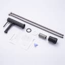 ONECE Tap Black Bathroom Faucet, Single Lever Mixer Tap with Removable Bubbler, Black Finish, Stainless Steel, Contemporary Style - 6