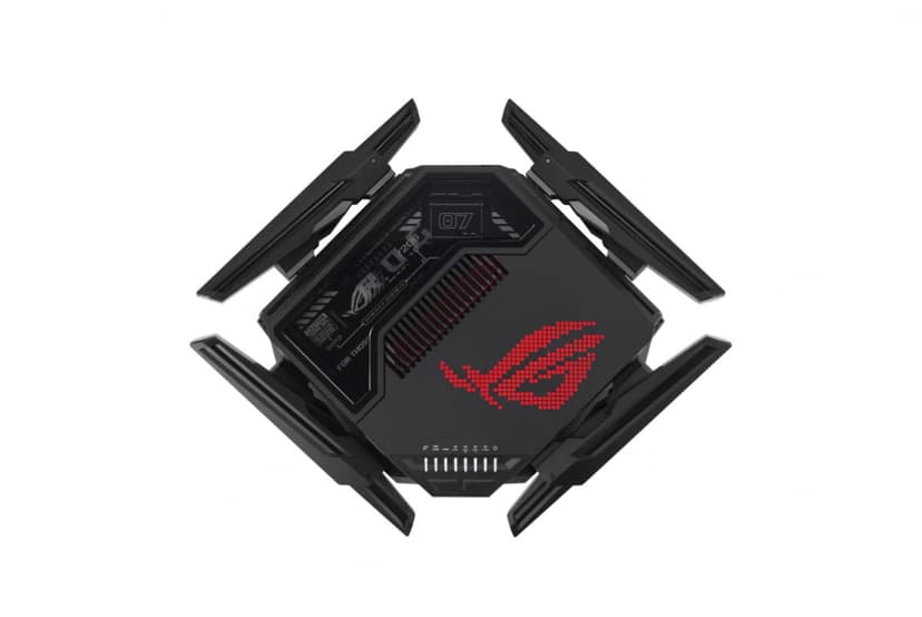 ASUS ROG Rapture GT-BE98 Quad-band WiFi 7 AiMesh Extendable Gaming Router, 25Gbps, 320MHz, 4K-QAM, Dual 10G Ports, Quad 2.5G Ports, Subscription-free Network Security, VPNs, 4G LTE/5G Mobile Tethering - 3