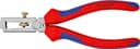 KNIPEX Insulation Stripper with Opening Spring, Universal with Multi-Component Handles 160 mm, 11 02 160 - 3