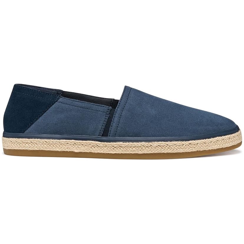 Geox Men U Pantelleria A Sneaker, Navy, 9 UK - 3