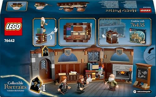 LEGO Harry Potter Hogwarts Castle: Charms Class Set with 3 Minifugures incl. Hermione Granger & Ron Weasley, Features Wingardium Leviosa Levitation Function, Toy for 8+ Year Old Boys & Girls 76442 - 13