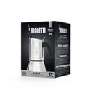 Bialetti - Nouvelle cafetière expresso Venus Induction, Plaque de cuisson en acier inoxydable, Adaptée à toutes les sources de chaleur, 6 Tasses, Aluminium, 235ml,Argent - 2