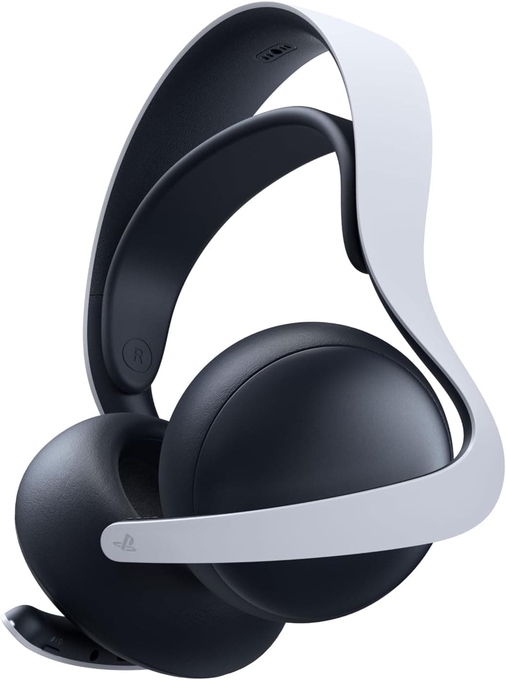 Playstation Sony, Casque-Micro sans Fil Pulse Elite 5, Compatible PC et Mac, Audio sans Perte Link, Micro Rétractable, Réduction de Bruit IA, 30h d’Autonomie, Couleur : Blanche