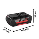 Bosch Professional batterie GBA 36 V 2.0Ah (avec technologie CoolPack) - 4