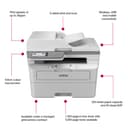 Brother Professional MFC-L2960DW wireless mono laser all-in-one printer Print, copy, scan & fax A4 Hi- Speed USB 2.0 UK Plug - 2