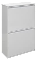 ARREGUI Basic CR601-B2 Poubelle de Recyclage Cuisine 4 Bacs | 23+11+17+17 L (68 L) | Poubelle de Tri Sélectif 4 Rangements | Meuble Poubelle en Acier 4 Seaux | avec Seau de 23L pour Emballages | blanc - 3