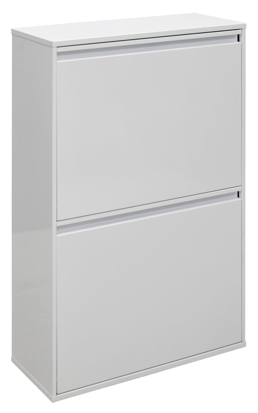 ARREGUI Basic CR601-B2 Poubelle de Recyclage Cuisine 4 Bacs | 23+11+17+17 L (68 L) | Poubelle de Tri Sélectif 4 Rangements | Meuble Poubelle en Acier 4 Seaux | avec Seau de 23L pour Emballages | blanc - 3