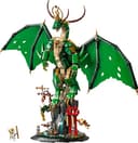 LEGO Ninjago Le Dragon Gardien - Maquette de Figurine de Dragon Articulée - Minifigurine de Maître WU & Présentoir Pittoresque Imitation Roche - Cadeau pour Garçon dès 14 Ans 71847 - 11