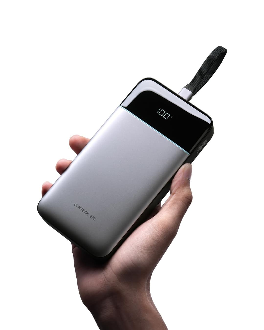 CUKTECH 25000mAh 100W Batterie Externe avec Câbles USB-C …