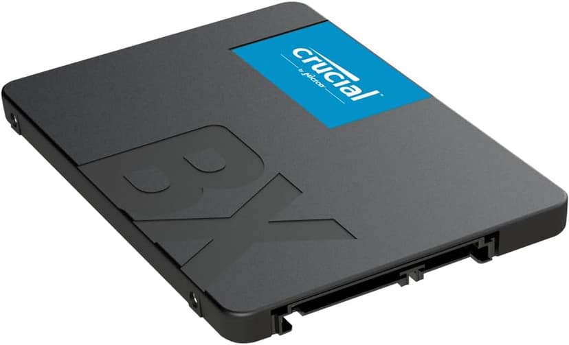 Crucial BX500 SATA SSD 1TB, 2.5", Up to 540MB/s, Laptop and Desktop (PC) Compatible, 3D NAND, Dynamic Write Acceleration, Internal Solid State Drive - CT1000BX500SSD101 - 1