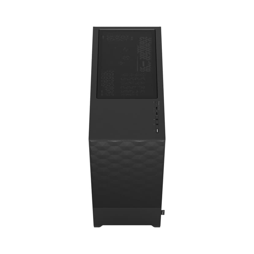 Fractal Design Pop Air Black - Boîtier PC Gaming ATX Mid Tower, Façade Mesh Hexagonale, Verre Trempé, 3 Ventilateurs Aspect 12 Inclus, Haute Ventilation - 6