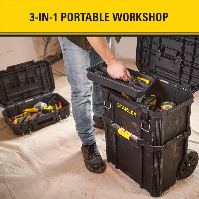 STANLEY® TOOL BOX, MODULAR ROLLING, QuickLink Rolling Workshop - 2