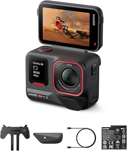 Insta360 Ace Pro 2 Pack Standard - Caméra d'action étanch…