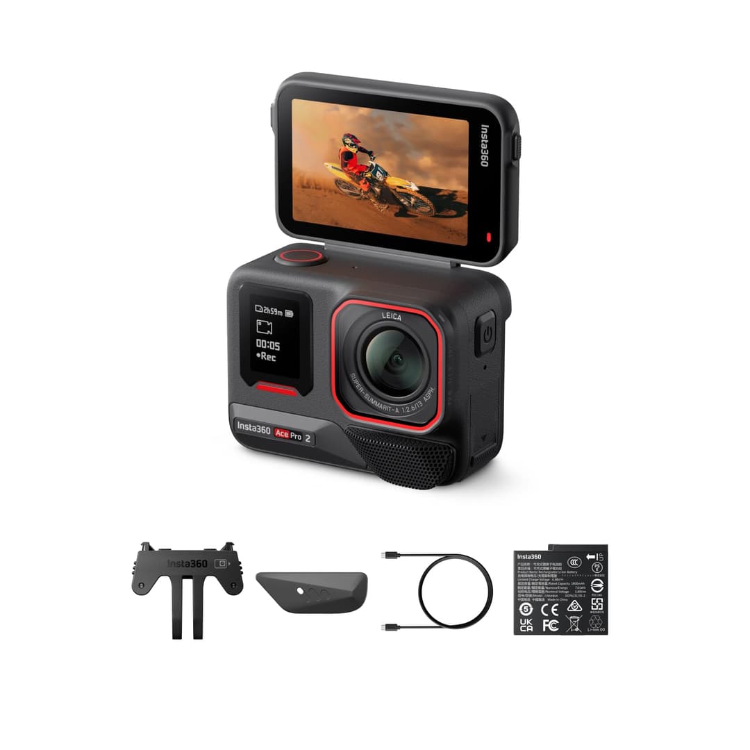 Insta360 Ace Pro 2 Pack Standard - Caméra d'action étanch…