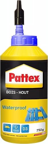Pattex Bois Waterproof - Wood Glue - 750 g Bottle