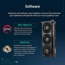 ASUS Prime GeForce RTX 5080 OC Edition Triple Fan Graphics Card, 16GB GDDR7, 1827 AI Tops, 5th Gen Tensor Cores, DLSS 4, PCIe 5.0, DP 2.1b x3, HDMI 2.1b, with GPU Holder - 8