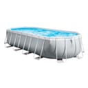 Intex 20Ft X 10Ft X 48In Prism Frame Oval Pool Set - 9