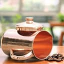 100% Pure Copper Jug1500 ml With 2 Tumblers | Drinking Water Plain Pitcher With Glasses | Copper Jug Set With Lid & Cups | Handle Water Bottle | Ayurveda Health Benefits - 2
