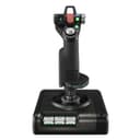 Logitech G Saitek X52 Pro Flight Système 3M avec Commande de Gaz à Pièces Métalliques et Joystick de Simulation, Ecran LCD, Double Suspension, Boutons Lumineux, 2 Connexions USB - Noir - 4