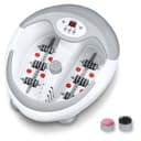 Beurer FB50 Bain de Pieds Relaxant, Balnéothérapie avec Accessoires de Pédicure, Chauffage de l'eau, Massage Vibrant à Bulles, Points de lumière Infrarouge et Thérapie par Champs Magnétiques - 1