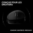 Logitech G PRO X SUPERLIGHT 2 DEX LIGHTSPEED, souris gaming sans fil, Est Europe Version, légère, 60 g, 5 boutons programmables, capteur 44k DPI, 8K Polling, USB-C, PC/Mac - Noir - 2