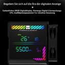 Thermalright TR Peerless Assassin 140 Digital Black CPU Cooler Air with 6 Heat Pipes, Magnetic Display Board Cover, Double Towers and Fan, for AM4/AM5 and Intel lga1700/1851/1200/2011 - 4