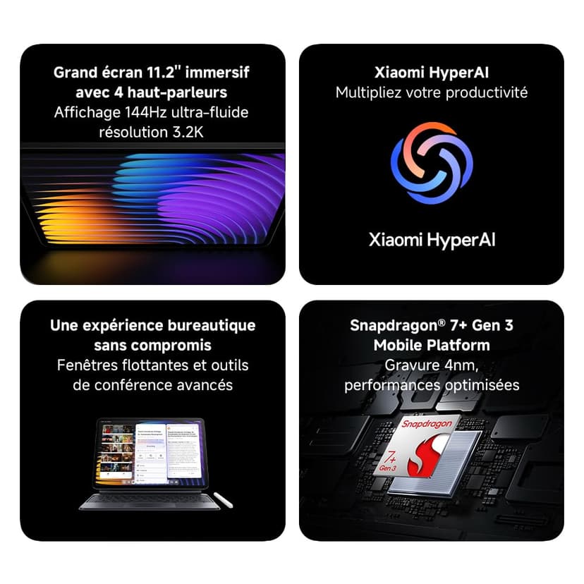 Xiaomi pad 7 8+128 Black - 4