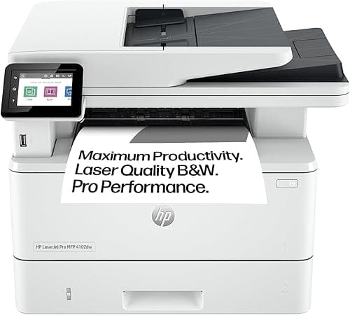 HP Laserjet Pro MFP 4102dw Laser Printer | Black and Whit…