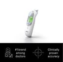Braun ThermoScan 7 Ear thermometer - Age Precision Technology - Colour-coded Digital Display - Baby and Infant Friendly - #1 Brand among doctors(1) - 2
