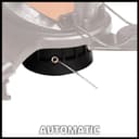 Einhell GC-ET 4530 Electric Garden Strimmer With 3 Thread Spools - Auto Line-Fed Grass Trimmer With Telescopic Aluminium Handle, Rotatable Head And Flower Guard - Corded Grass Strimmer Set - 8