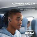 soundcore by Anker Liberty 4 NC Wireless Noise Cancelling Earbuds, 98.5% Noise Reduction, Adaptive Noise Cancelling to Ears and Environment, Hi-Res Sound, 50H Battery, Wireless Charging (blue) - 4