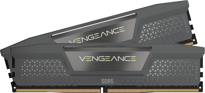 CORSAIR VENGEANCE DDR5 RAM 32GB (2x16GB) Up to 6400MHz CL32 AMD EXPO Intel XMP iCUE Compatible Computer Memory – Grey (CMK32GX5M2B6400Z32) - 1