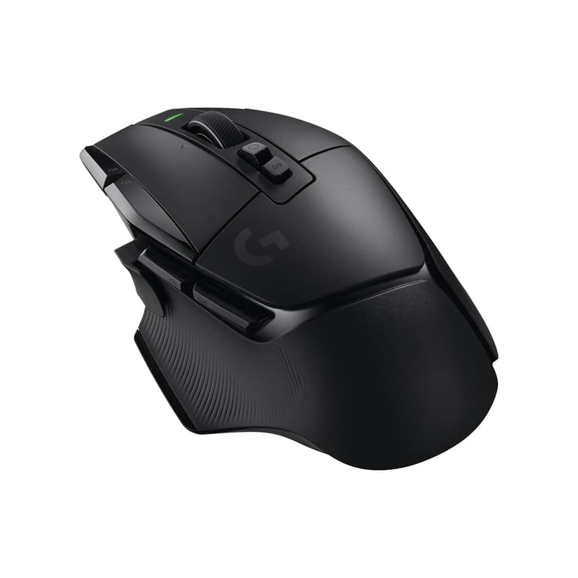 Logitech G G502 X LIGHTSPEED Wireless Gaming Mouse - Optical mouse with LIGHTFORCE hybrid optical-mechanical switches, HERO 25K gaming sensor, compatible with PC - macOS/Windows - Black - 1