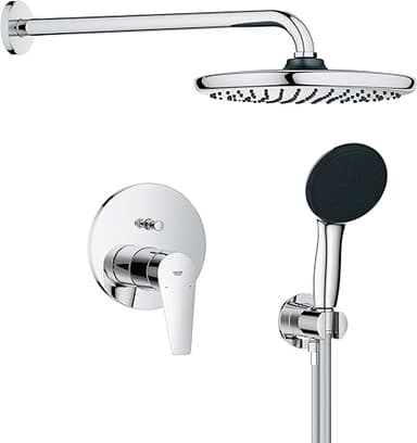 GROHE StartEdge 250, Unterputz Duschsystem (25cm Regendus…