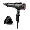 Valera, Swiss Silent Jet Light 7700 Sèche-cheveux professionnel avec moteur puissant Delta-Drive, 3 niveaux de température, générateur d'ions, câble super flex anti-torsion 2000 W, noir - 1