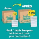 Pampers Nappies Size 7 (15 kg+) Baby-Dry, Extra Large, Monthly Box, Up to 12 Hours All-Round Leak Protection, (Pack of 132) - 2