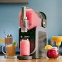 Ninja SLUSHi Ice Drink Maker, Make Slush, Frozen Cocktails, Frappé, Milkshakes and Ice Fruit Juice, No Ice Cream or Preparation Required, WhisperChill Technology, 1.9L Capacity, Blue and Grey FS301EU - 2