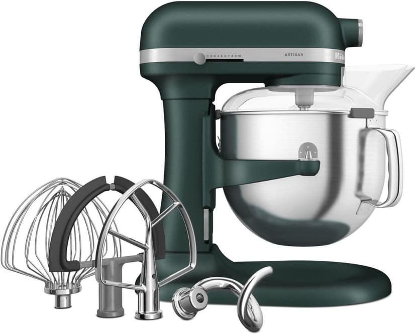 KitchenAid Artisan Food Processor 6.6 Litres 5KSM70SHXEPP - Pebbled Palm - 1