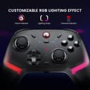 GameSir Cyclone 2 PC Controller Mag-Res TMR Sticks 1000Hz Report Rate Hall & Micro 2-in-1 Triggers RGB Lighting with Charging Dock for PC/Switch/iOS/Android （Noir） - 5