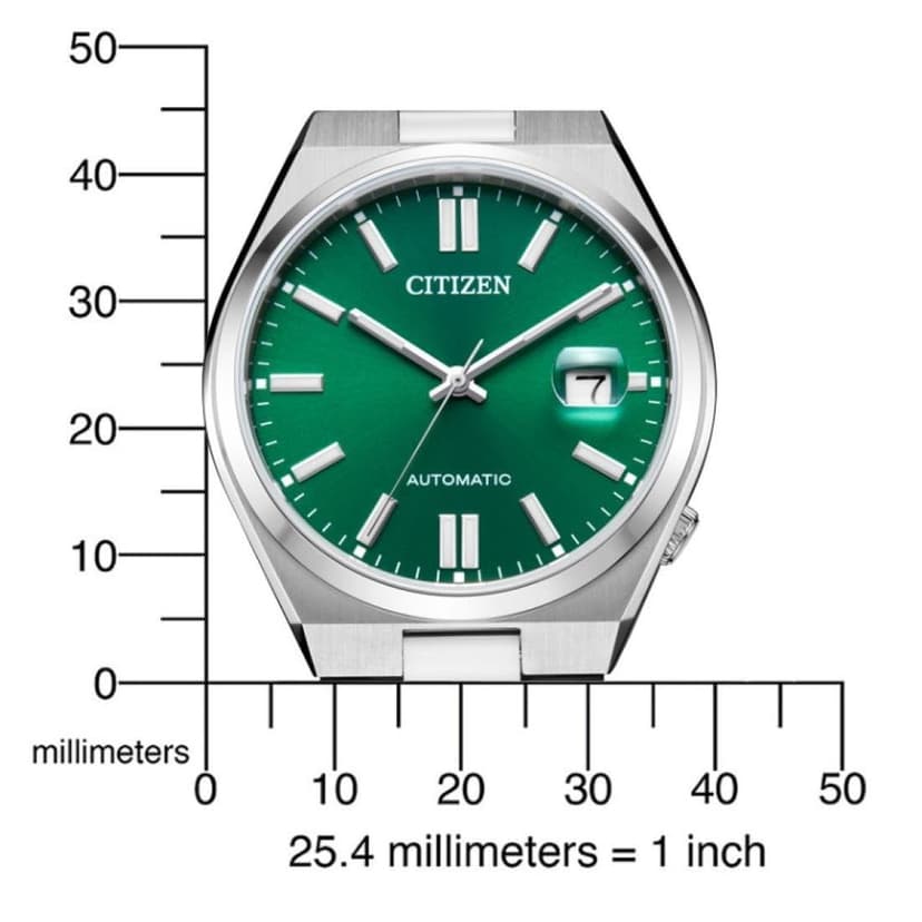 Citizen Herren Automatisch Analog Armbanduhr Tsuyosa - 2