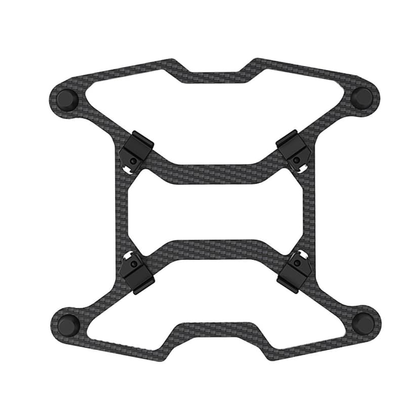 AVATA 2 Carbon Fiber Chassis Armor Protection, Anti-Collision Bottom Armor with Retaining Strap Drone Accessories for DJI AVATA 2, Corrosion Resistance & Wear Resistance - 6