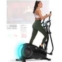 Sportstech CX700 avec Technologie LED innovatrice | Appareil Professionnel, vélo elliptique pour la Maison | 12 programmes | avec système de freinage magnétique de 24 kg | Marque de qualité Allemande - 1