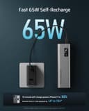 CUKTECH 15SE 65W Power Bank,20000mAh Fast Charging Portable Charger for Laptops and Phones with USB C Input&Output battery Pack for iPhone 15 14 Samsung S23 Ultra iPad Tablet Action Camera Steam etc - 8